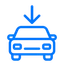 Auto-Icon für Fahrzeugabgabe